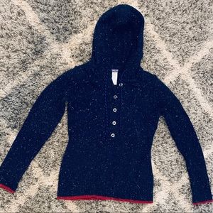 Patagonia Wool Hooded Sweater - women’s medium